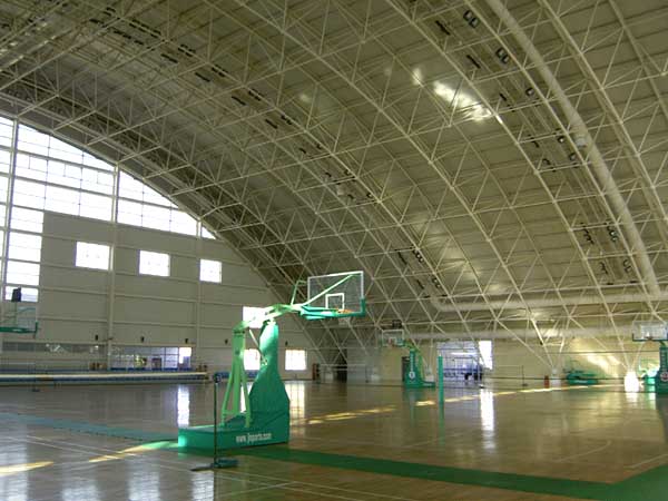 调兵山篮球馆网架